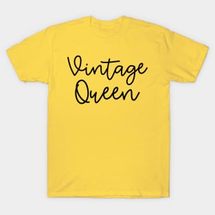 Vintage Queen Antique Thrifting Reseller Cute T-Shirt